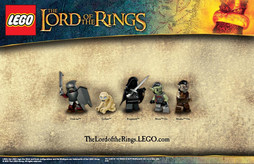 Nice wallpapers LEGO The Lord Of The Rings 1074x694px