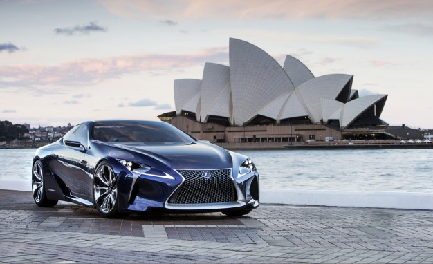 HD Quality Wallpaper | Collection: Vehicles, 626x382 Lexus LF-LC