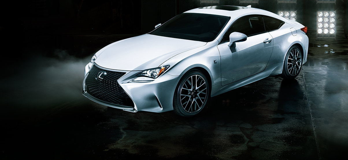 HD Quality Wallpaper | Collection: Vehicles, 1204x555 Lexus RC 