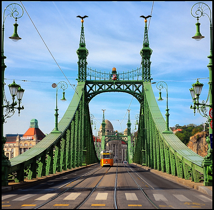 732x720 > Liberty Bridge, Budapest Wallpapers