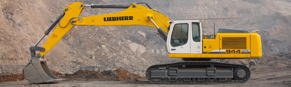 HD Quality Wallpaper | Collection: Vehicles, 1000x300 Liebherr 944