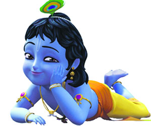 Nice Images Collection: Little Krishna Desktop Wallpapers