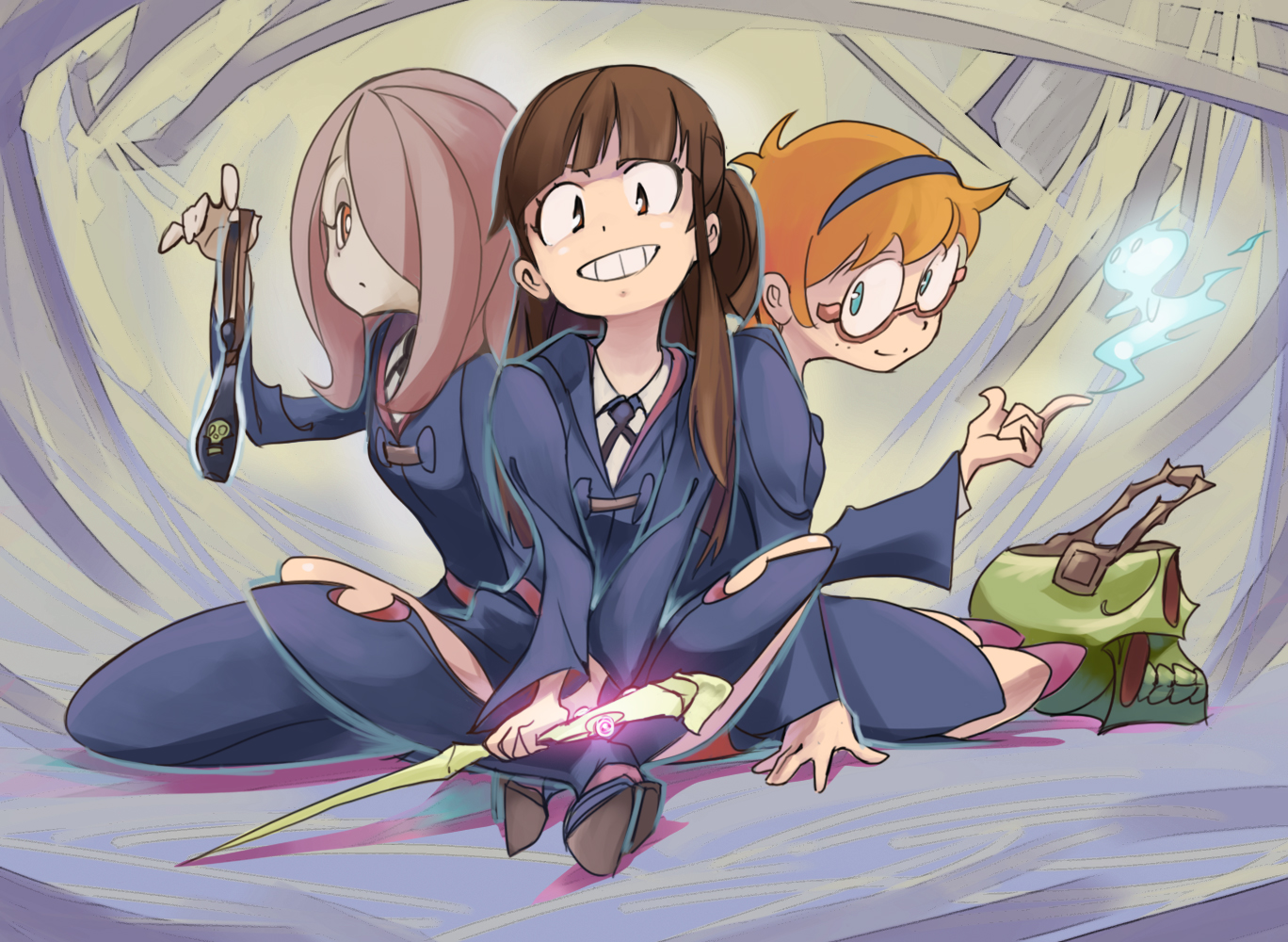 Nice Images Collection: Little Witch Academia Desktop Wallpapers