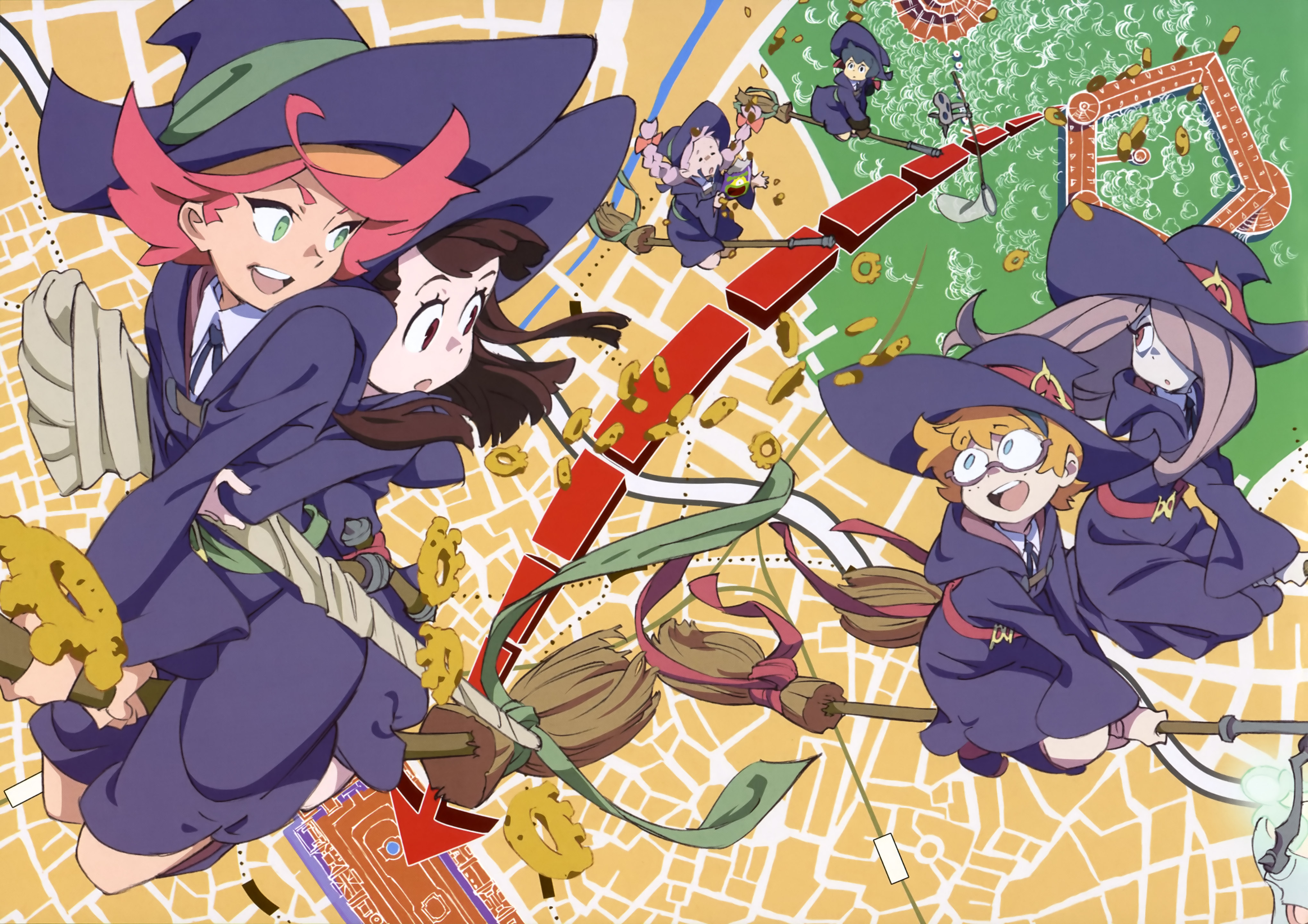 High Resolution Wallpaper | Little Witch Academia 4079x2884 px