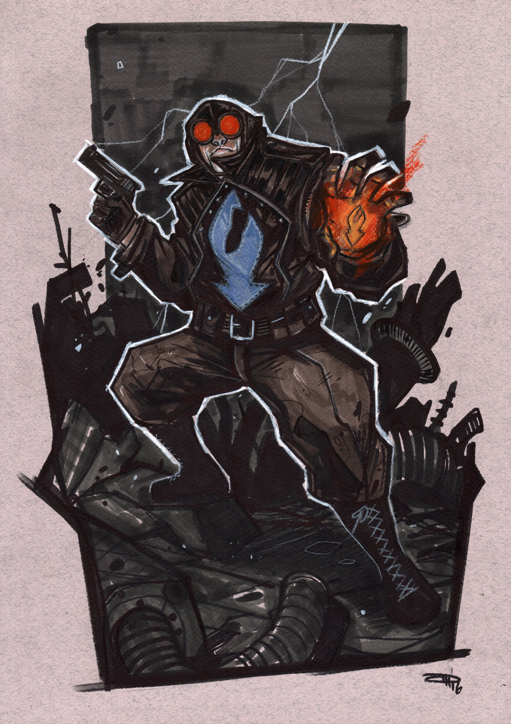 Lobster Johnson Backgrounds, Compatible - PC, Mobile, Gadgets| 1024x1451 px