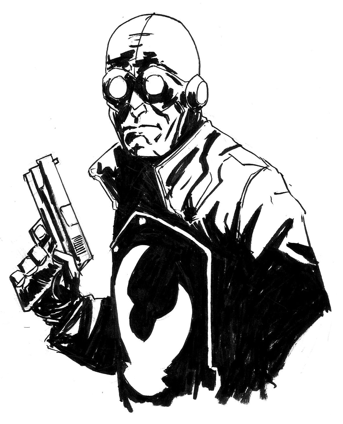 1182x1459 > Lobster Johnson Wallpapers
