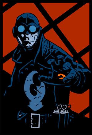 Nice wallpapers Lobster Johnson 300x439px