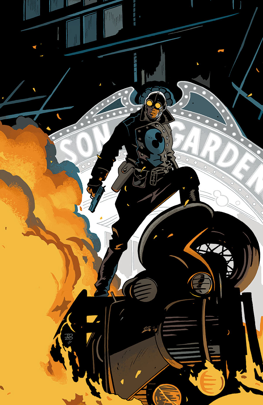 Lobster Johnson Backgrounds, Compatible - PC, Mobile, Gadgets| 900x1387 px