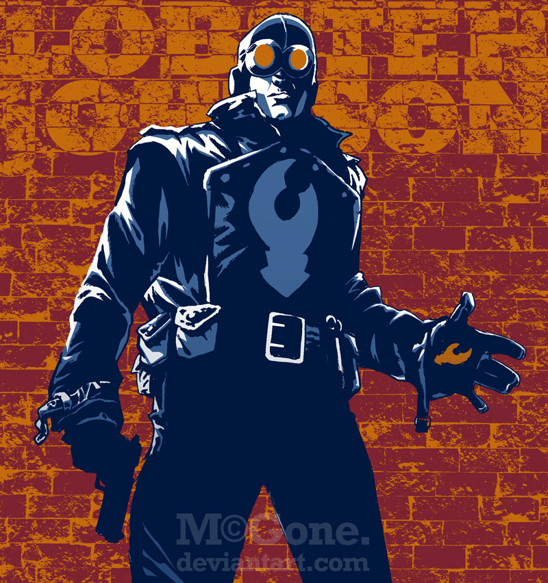 HD Quality Wallpaper | Collection: Comics, 800x851 Lobster Johnson