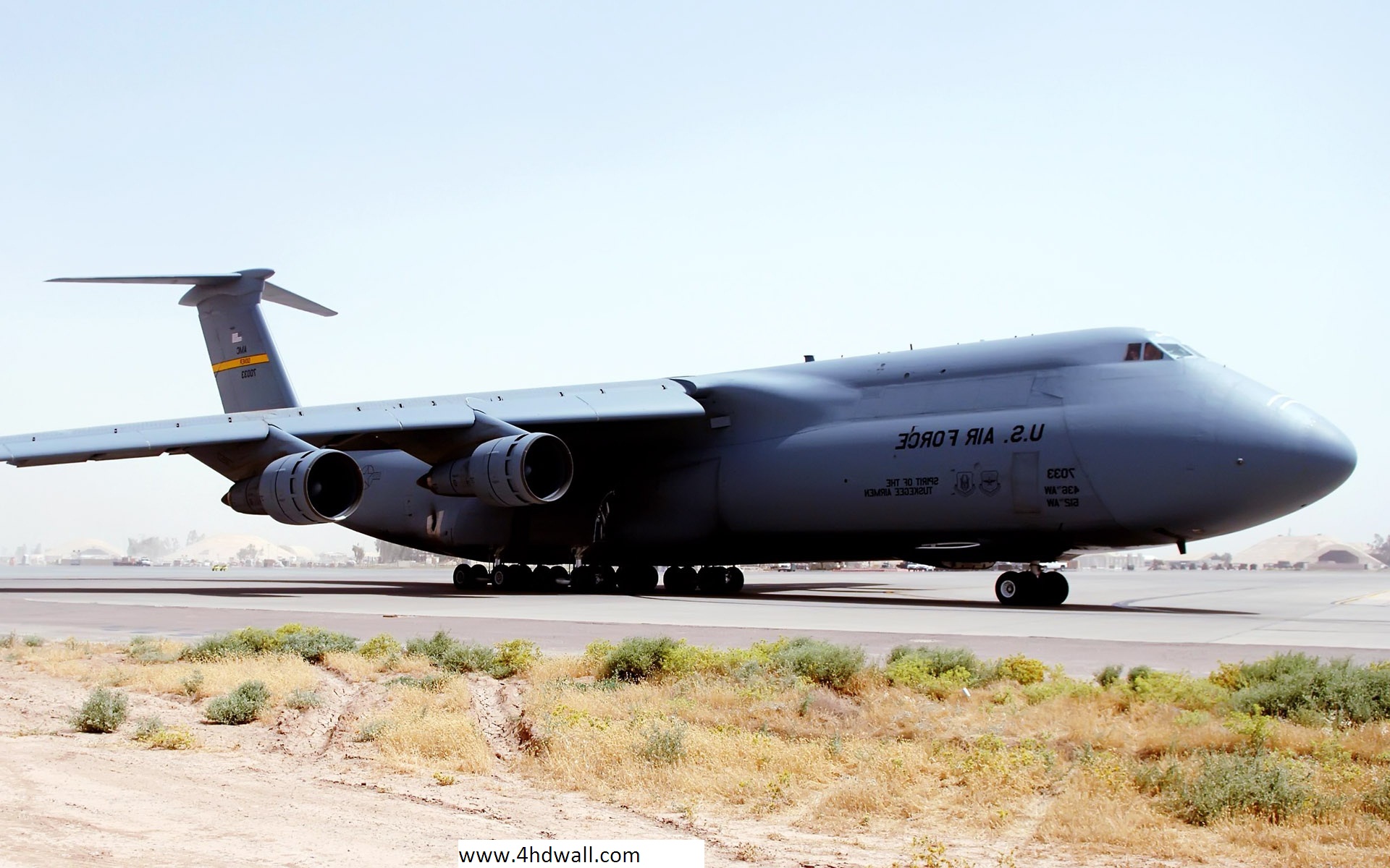HD Quality Wallpaper | Collection: Military, 1920x1200 Lockheed C-5 Galaxy