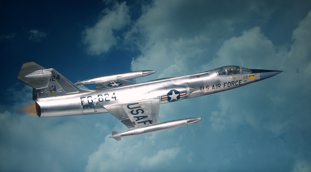 Lockheed F-104 Starfighter Backgrounds, Compatible - PC, Mobile, Gadgets| 1024x566 px