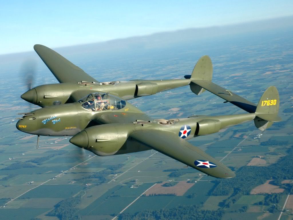 1024x768 > Lockheed P-38 Lightning Wallpapers