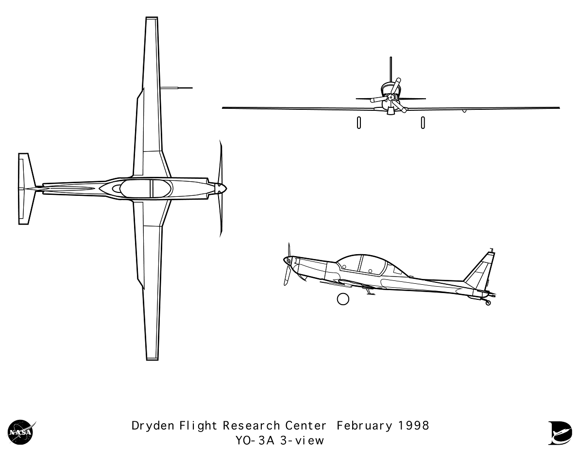 Lockheed YO-3 #3