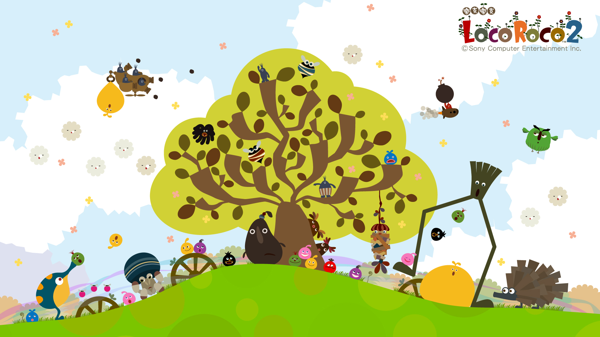 HD Quality Wallpaper | Collection: Video Game, 1920x1080 LocoRoco 2