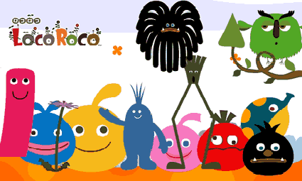 Nice Images Collection: LocoRoco 2 Desktop Wallpapers