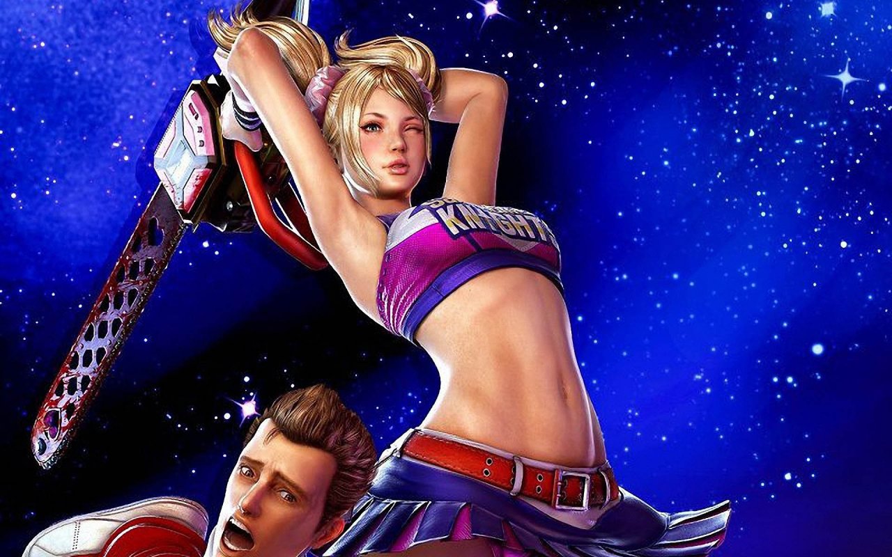 Nice Images Collection: Lollipop Chainsaw Desktop Wallpapers