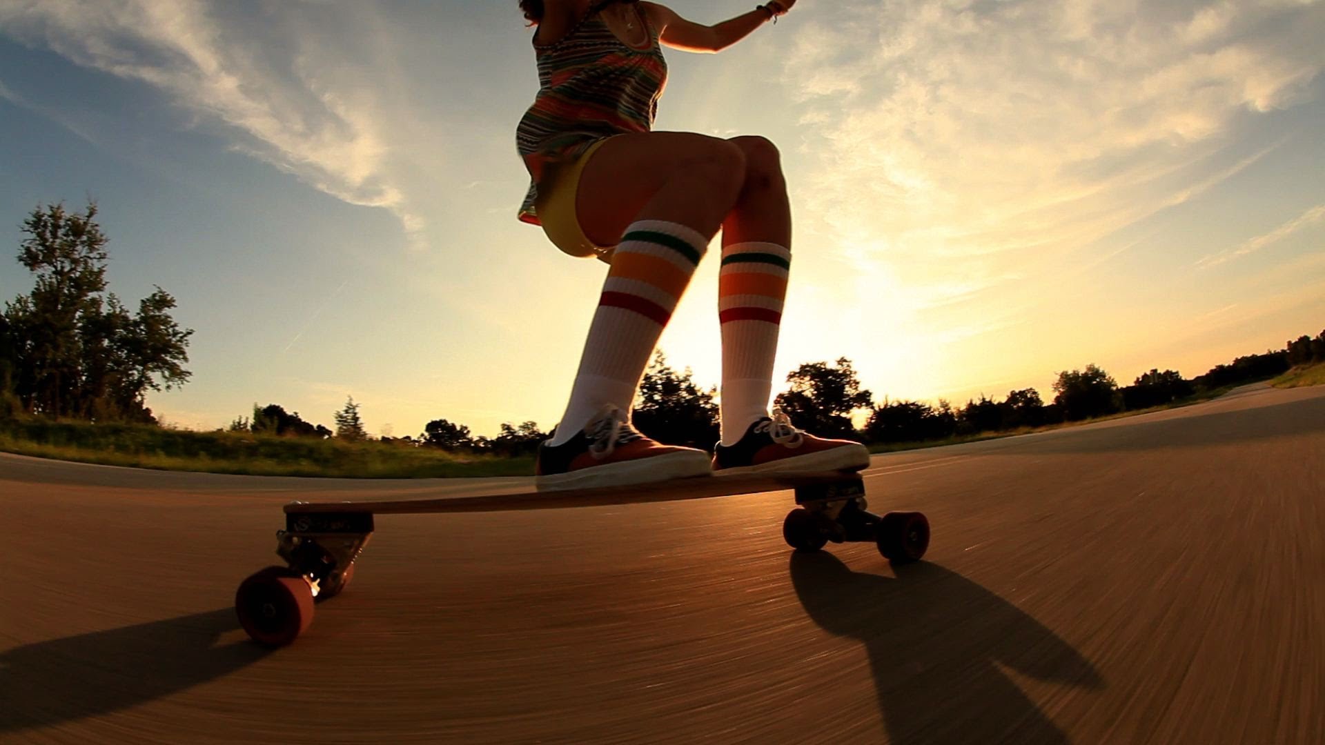 HD Quality Wallpaper | Collection: Sports, 1920x1080 Longboarding