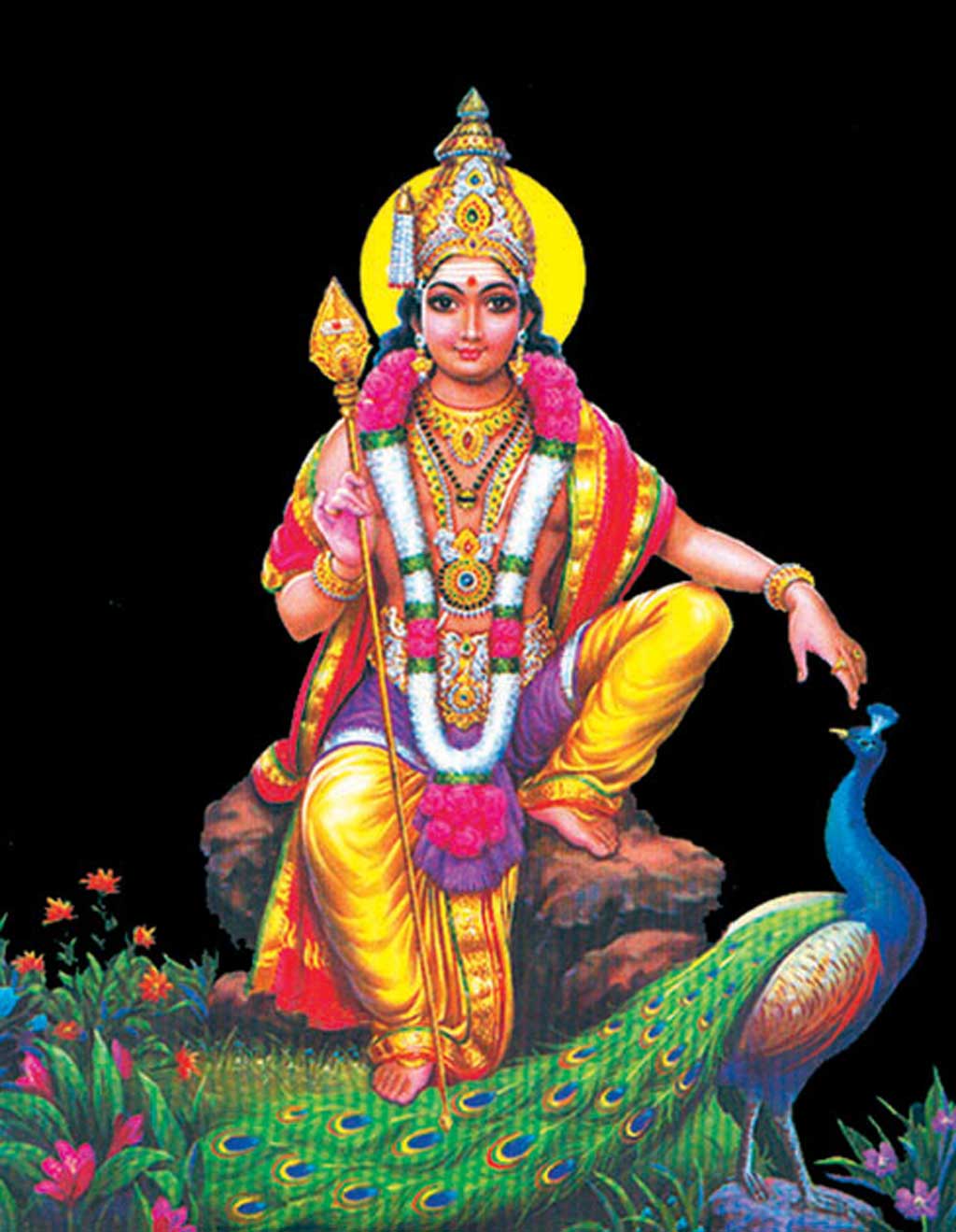 HD Quality Wallpaper | Collection: Religious, 1024x1319 Lord Muruga