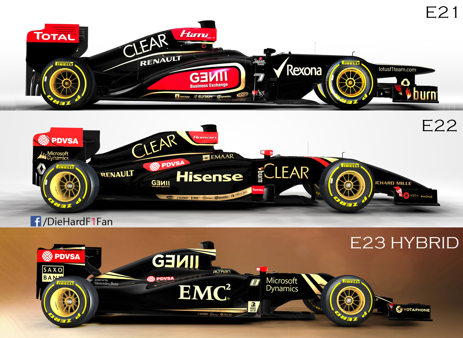 Lotus E23 Formula 1 #6
