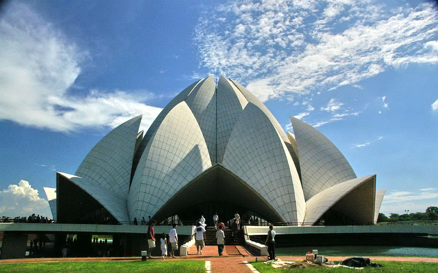 Lotus Temple High Quality Background on Wallpapers Vista