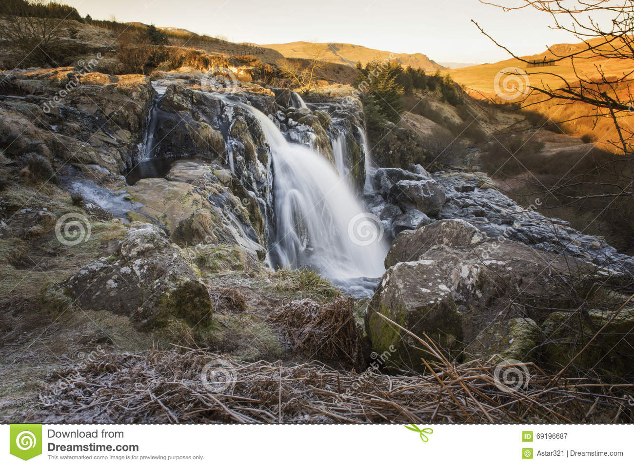 Loup Of Fintry Waterfall Backgrounds on Wallpapers Vista