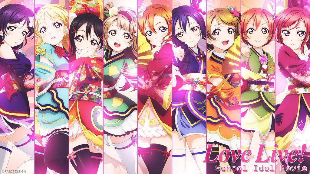 Nice wallpapers Love Live! 1024x576px