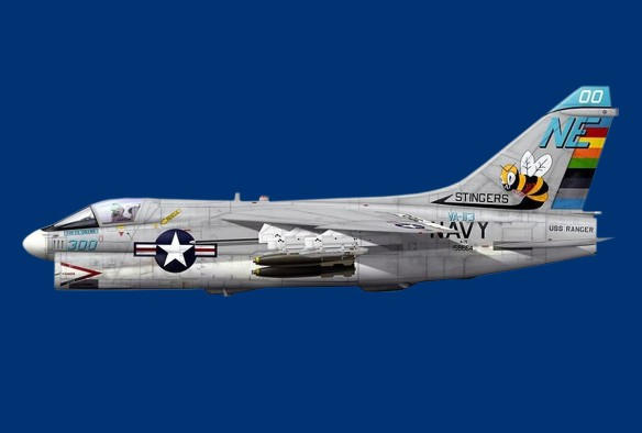 LTV A-7 Corsair II High Quality Background on Wallpapers Vista