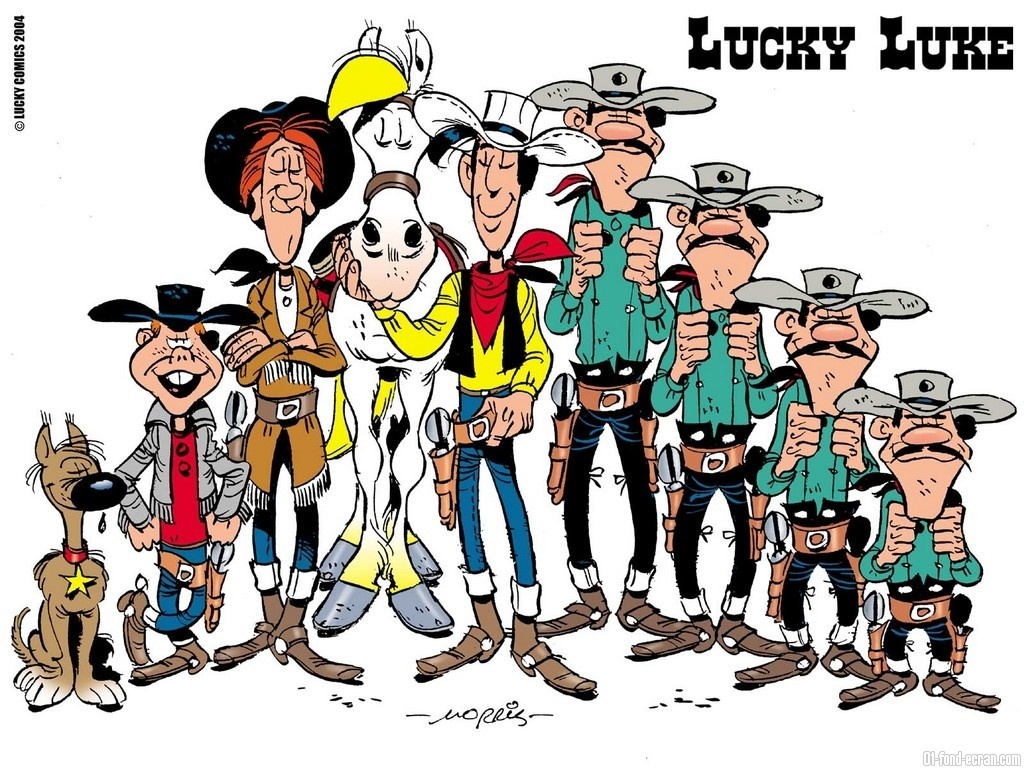 Lucky Luke Pics, Cartoon Collection