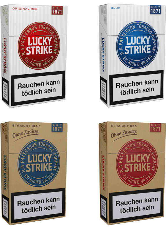 Lucky Strike Backgrounds on Wallpapers Vista