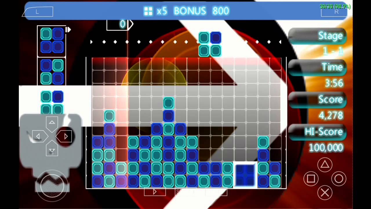 Lumines II Backgrounds on Wallpapers Vista