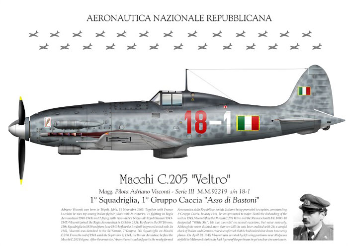 Macchi C.205 #12