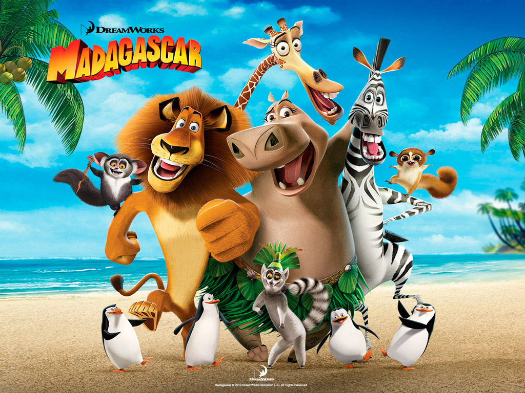 Madagascar  Backgrounds, Compatible - PC, Mobile, Gadgets| 1024x768 px