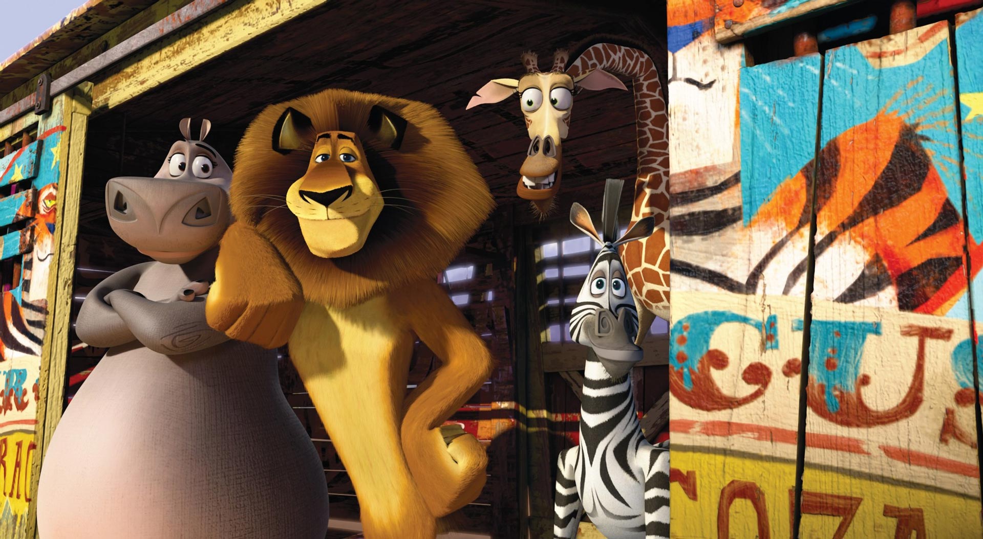 HD Quality Wallpaper | Collection: Movie, 1920x1054 Madagascar 3: Europe's Most Wanted