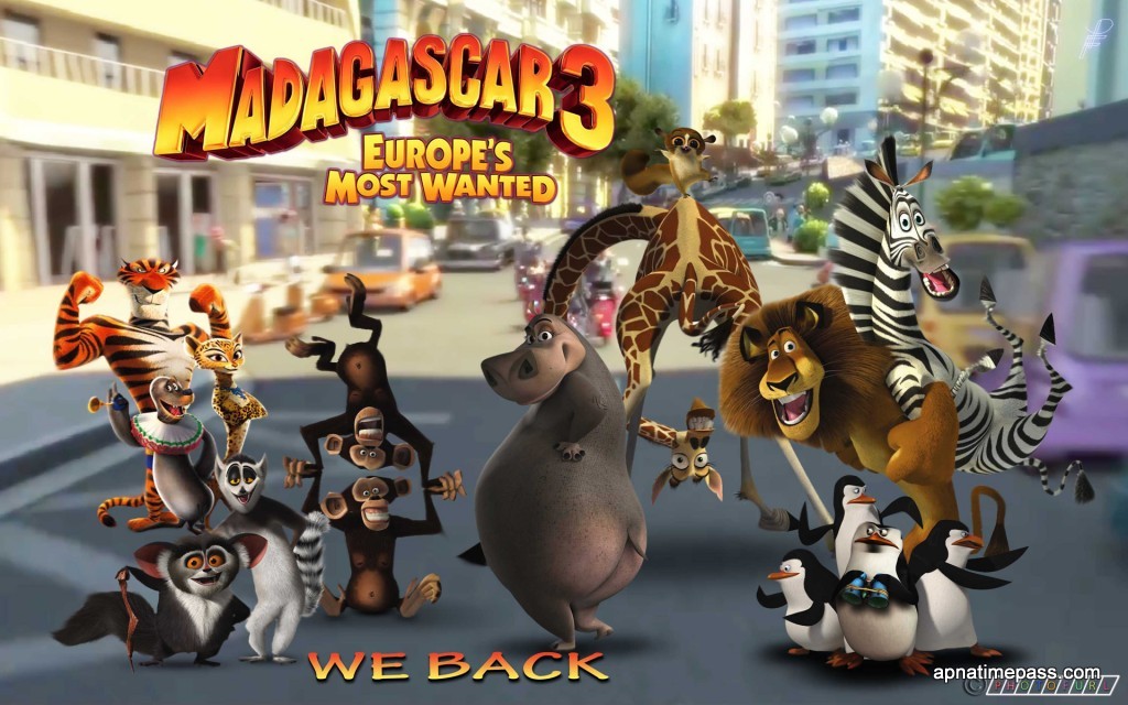 HD Quality Wallpaper | Collection: Movie, 1024x640 Madagascar 3: Europe's Most Wanted