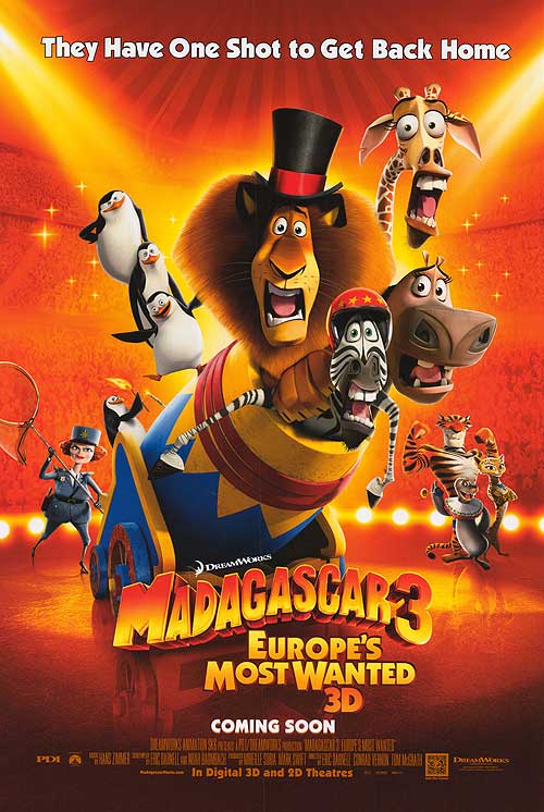 Nice Images Collection: Madagascar 3: Europe's Most Wanted Desktop Wallpapers