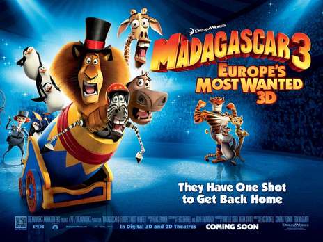 Madagascar 3: Europe's Most Wanted Backgrounds on Wallpapers Vista