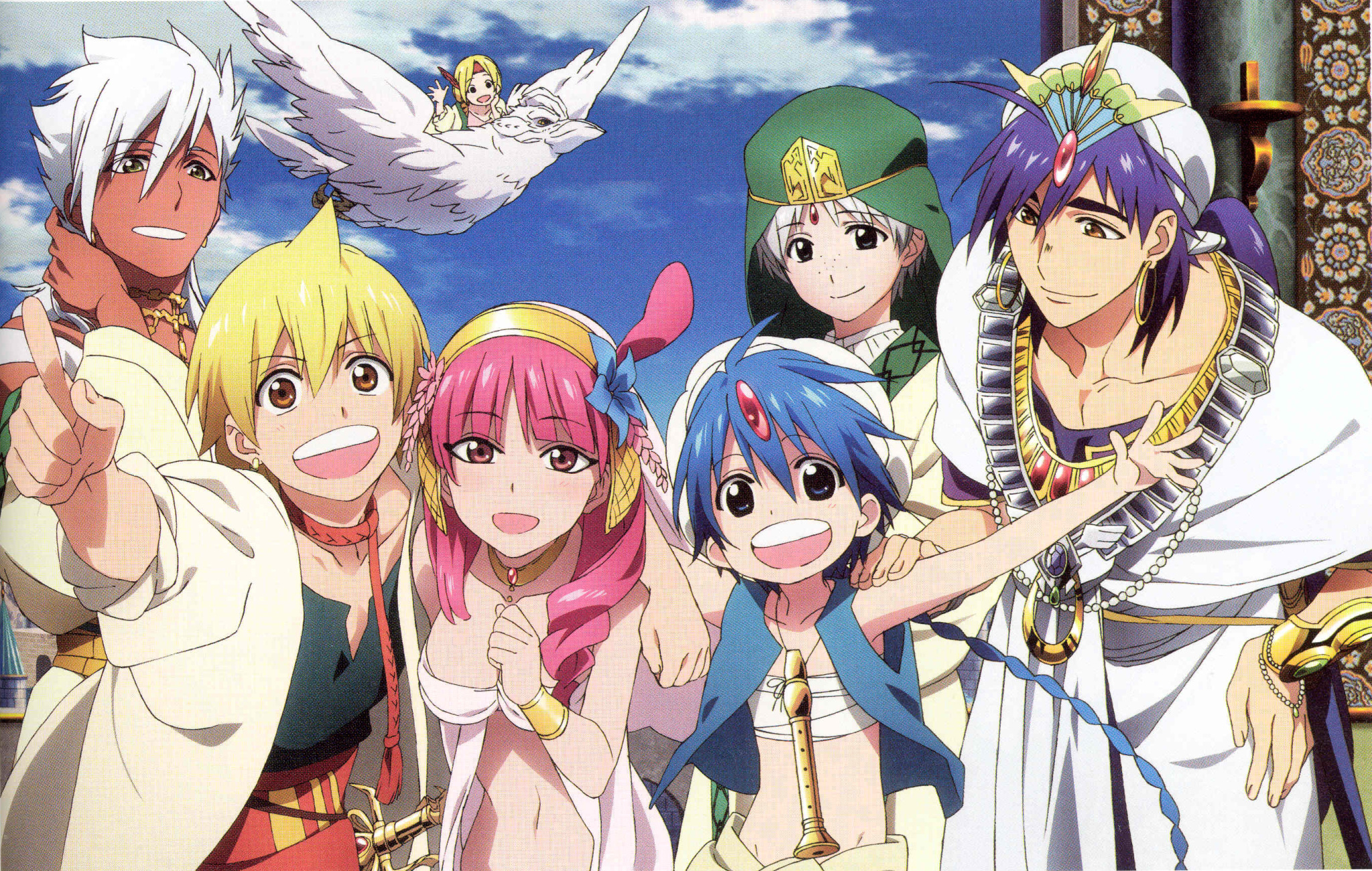 Nice wallpapers Magi: The Labyrinth Of Magic 2048x1301px