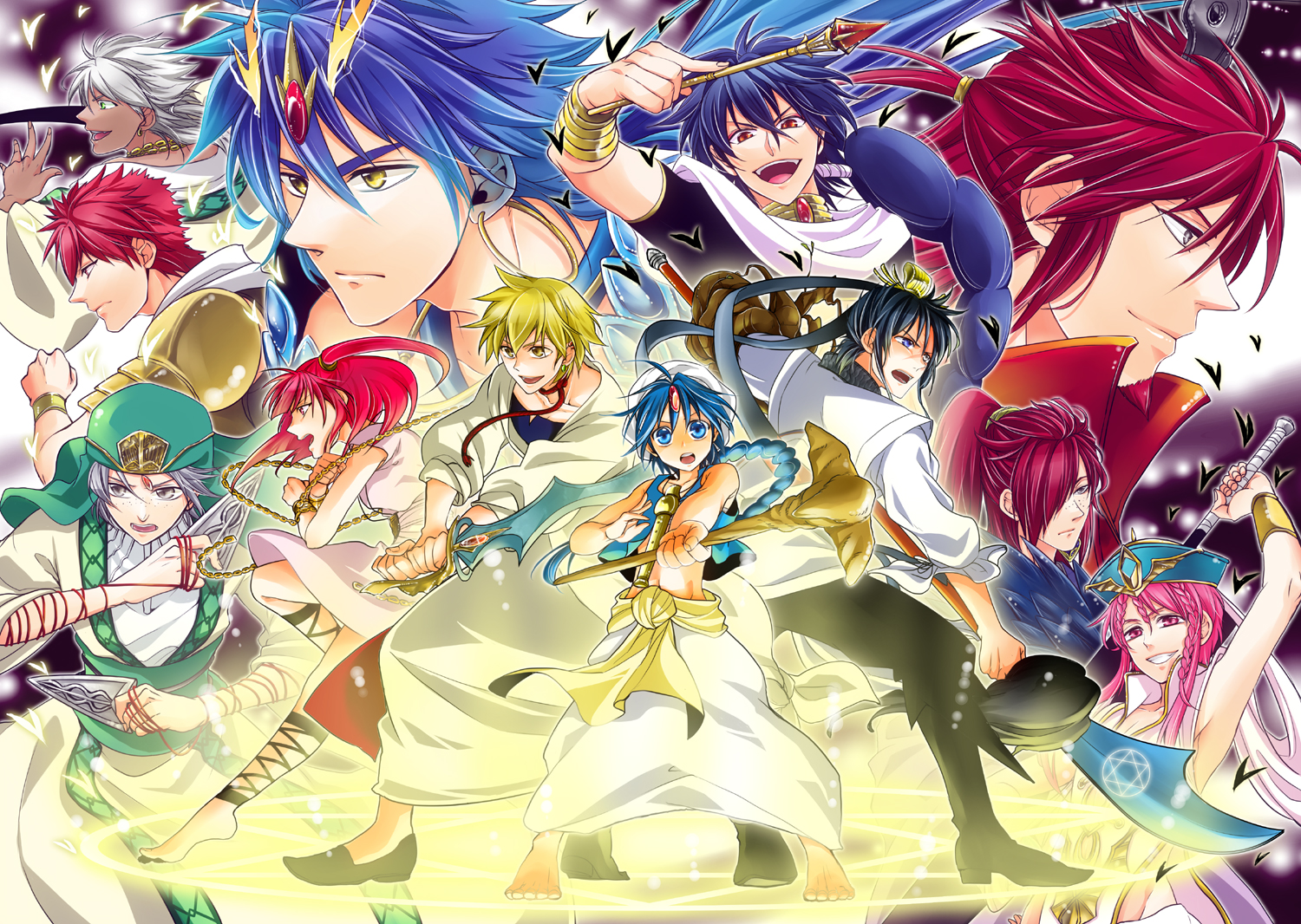 Magi: The Labyrinth Of Magic Backgrounds on Wallpapers Vista