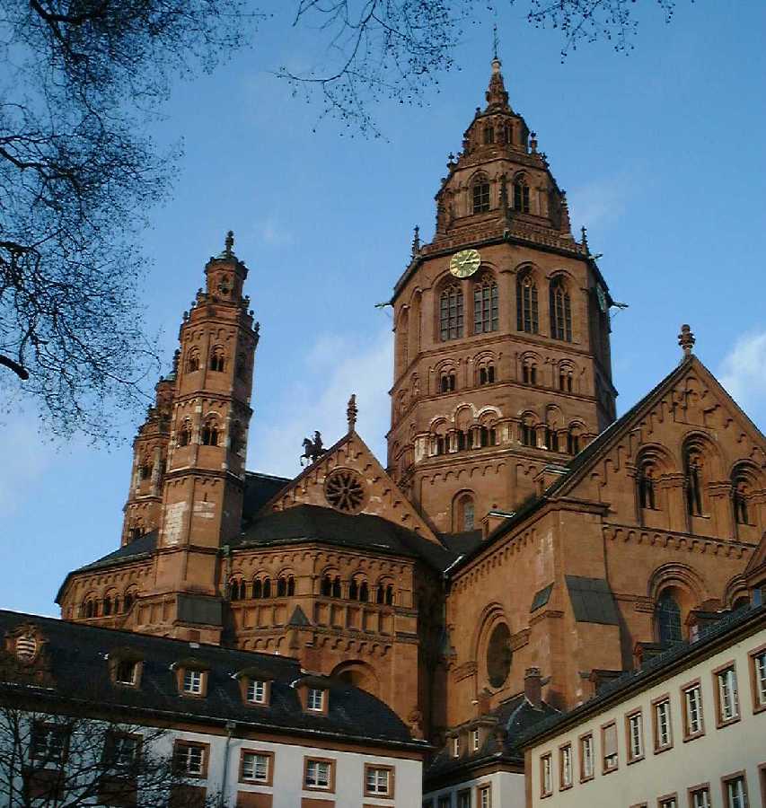 Nice wallpapers Mainz Cathedral 853x900px