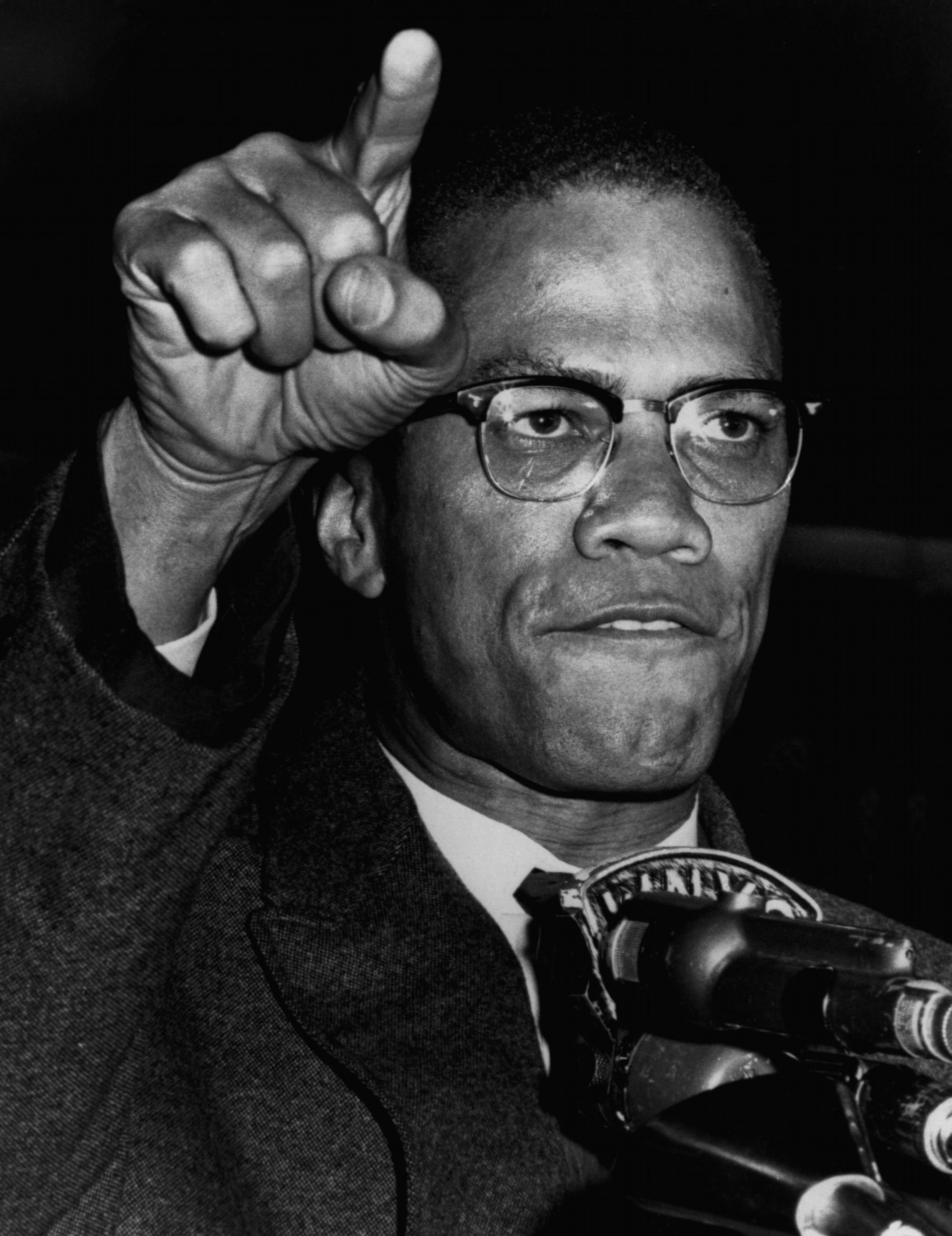 High Resolution Wallpaper | Malcolm X 2000x2595 px