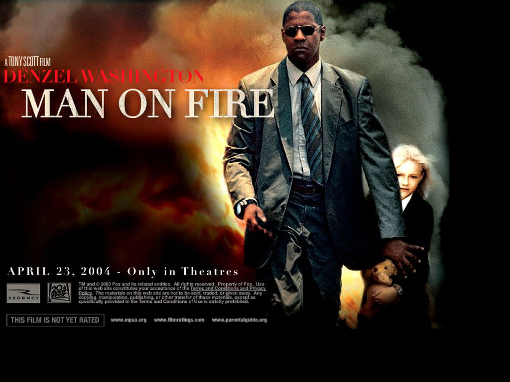 Man On Fire Backgrounds on Wallpapers Vista