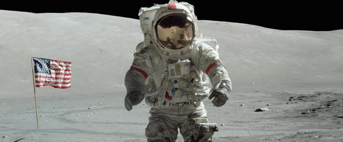 HD Quality Wallpaper | Collection: Movie, 1200x500 Man On The Moon