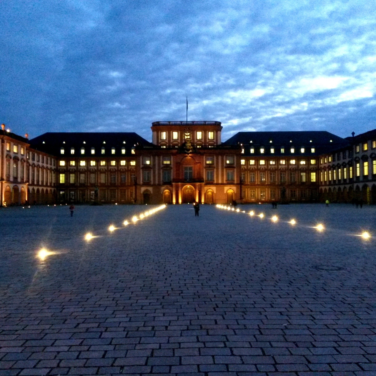 Mannheim Palace Backgrounds, Compatible - PC, Mobile, Gadgets| 1224x1224 px