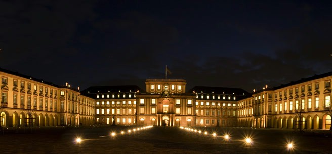 Mannheim Palace Backgrounds, Compatible - PC, Mobile, Gadgets| 656x305 px