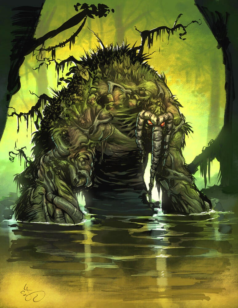 Nice wallpapers Man-thing 773x1000px