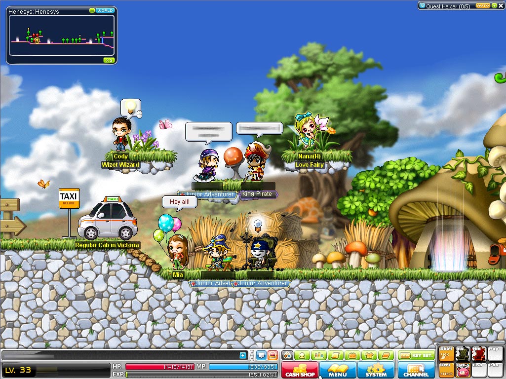 Nice wallpapers Maplestory 1025x768px
