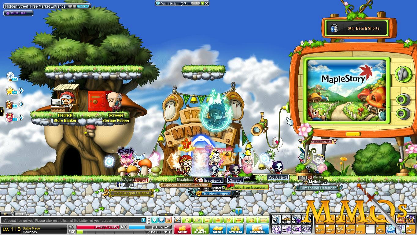 Nice Images Collection: Maplestory Desktop Wallpapers