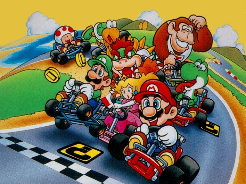 HQ Super Mario Kart Wallpapers | File 140.61Kb