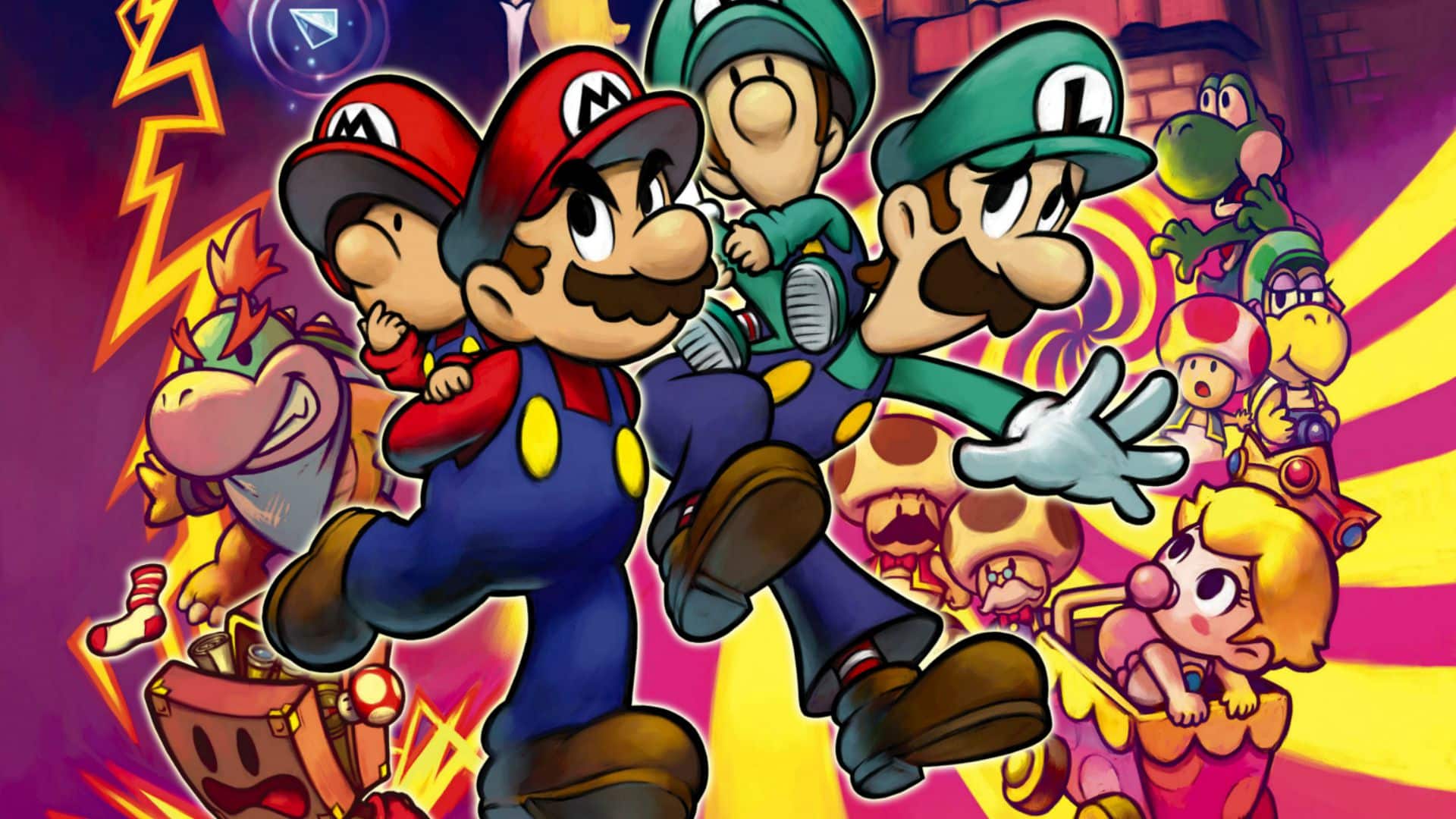 Nice wallpapers Mario & Luigi: Partners In Time 1920x1080px