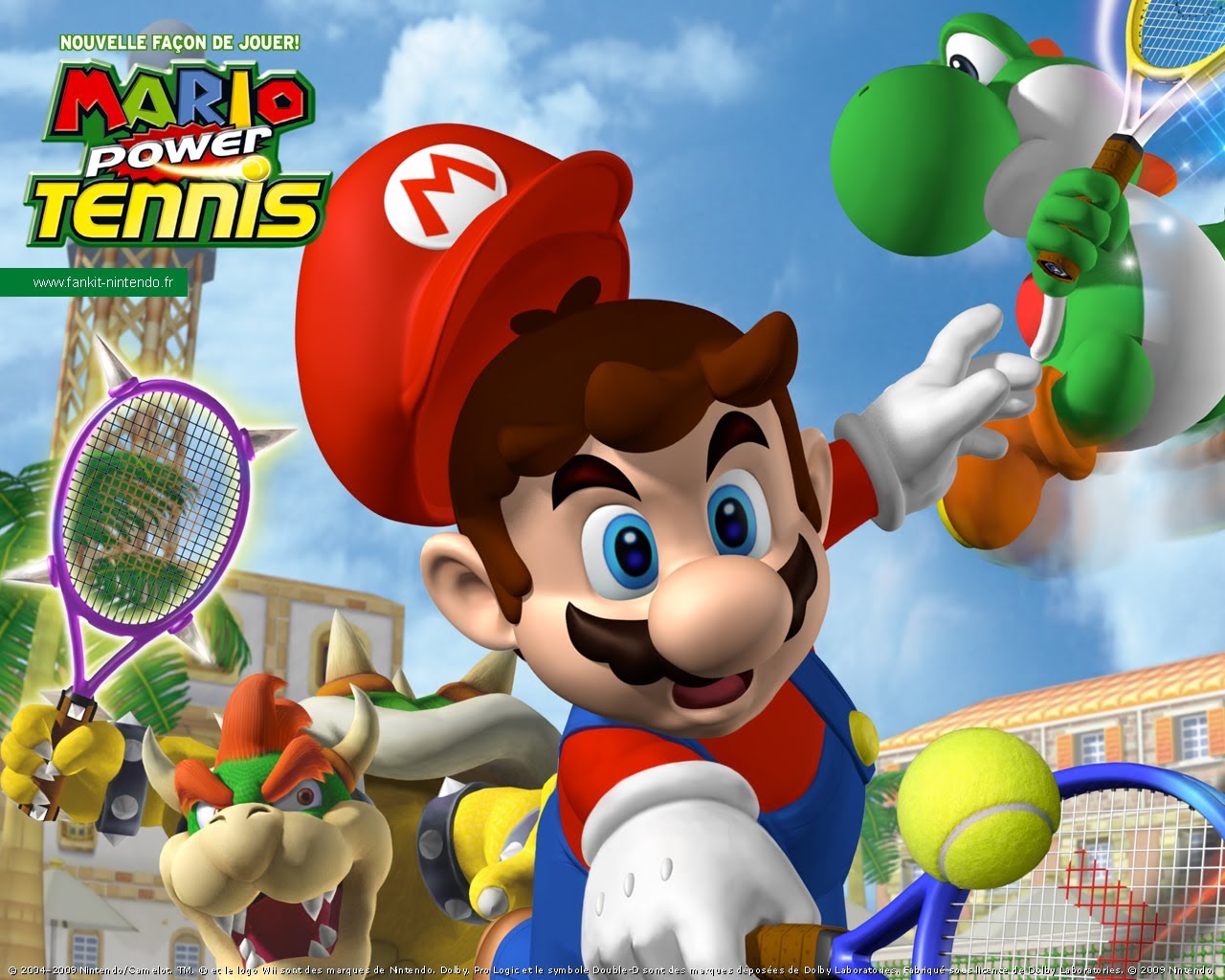 Mario Power Tennis High Quality Background on Wallpapers Vista